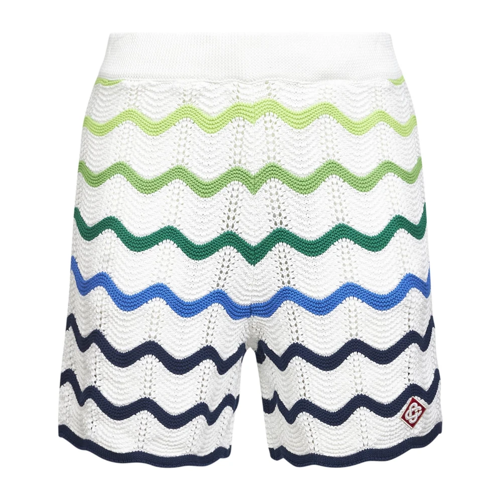 Casablanca Men's Multicolor Casual Shorts, L, Shorts