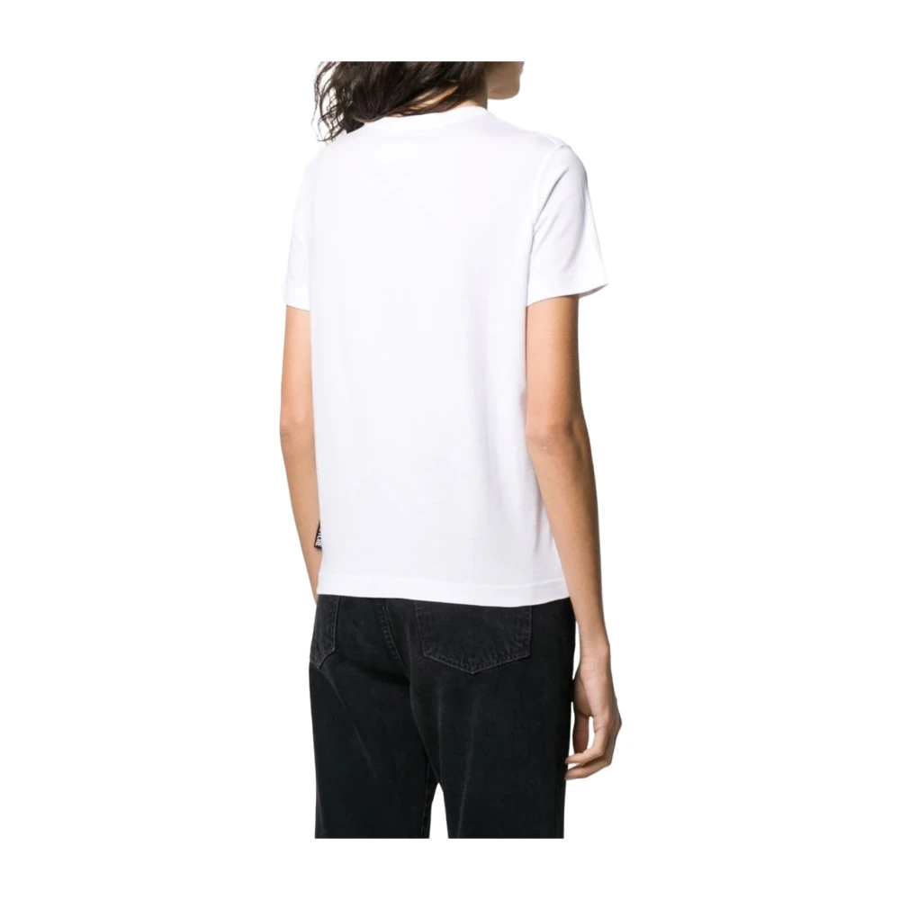 Versace Jeans Couture Korte Mouw T-Shirt White Dames