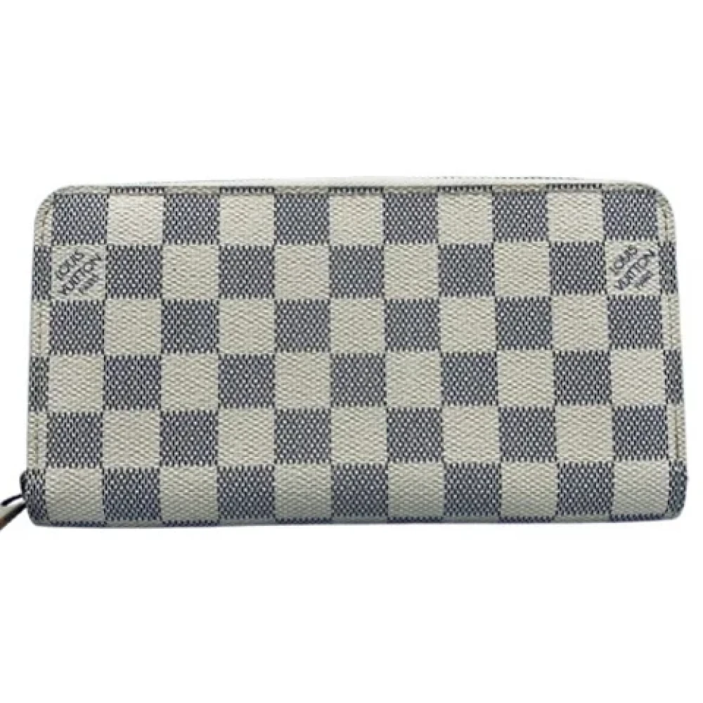 Louis Vuitton Vintage Pre-owned Canvas wallets White Dames