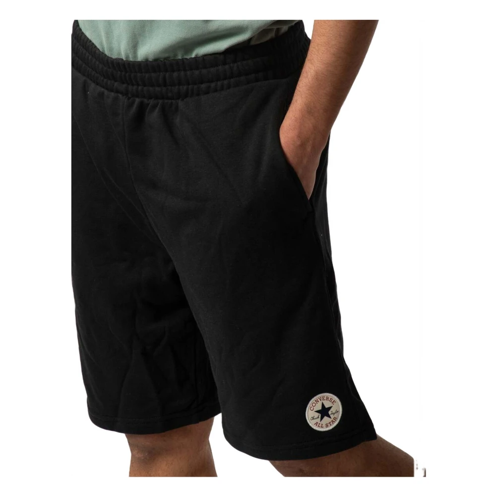 Converse Standard Fit Core Chuck Patch Shorts Black Heren