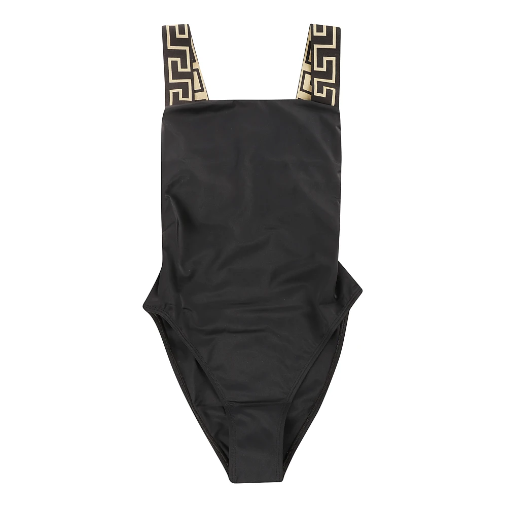 Versace Zwarte Zee Badpak Black Dames