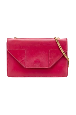 Pre-owned Elegant Leather Clutch med kedjerem
