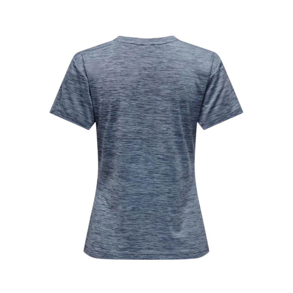 Only Blauwe Tops & T-Shirts van gerecycled polyester Blue Dames