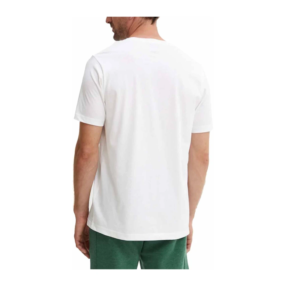 PS By Paul Smith Grafische Print Casual Slim Fit T-shirt White Heren