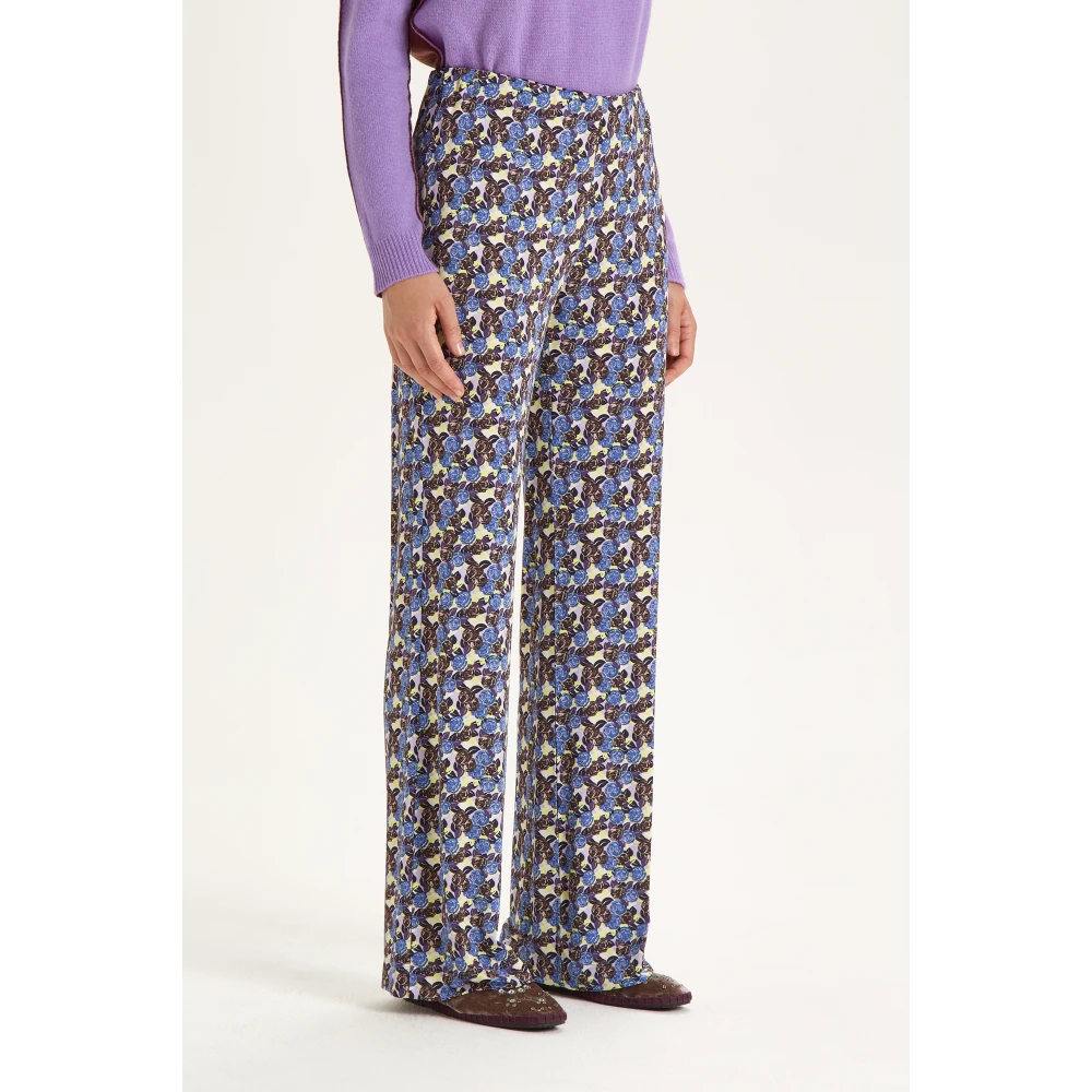 Maliparmi Jersey Broek Multicolor Dames