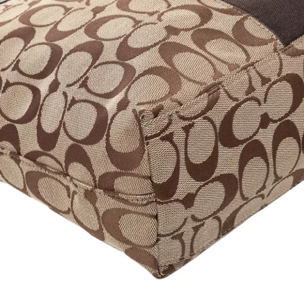 Coach Pre-owned Canvas totes Beige Dames
