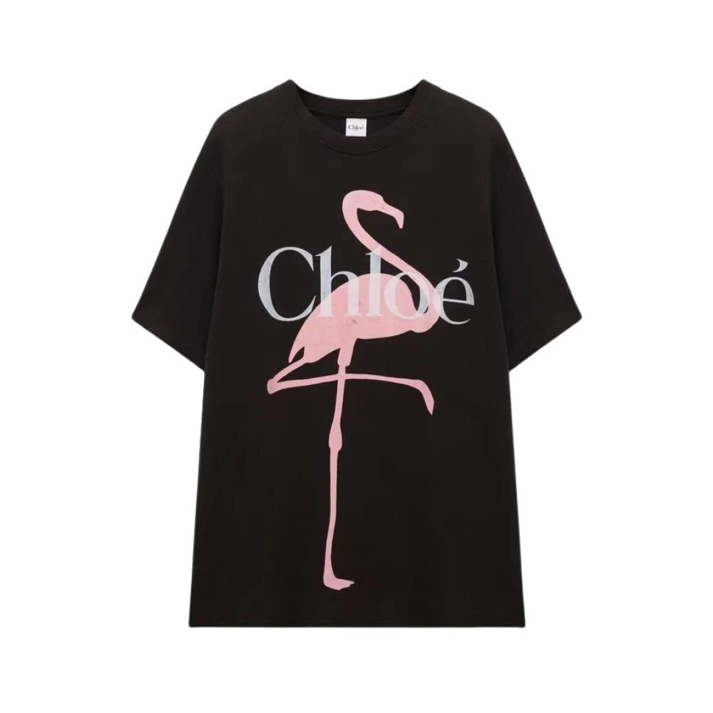 Chloé Women's Black T-Shirt E26