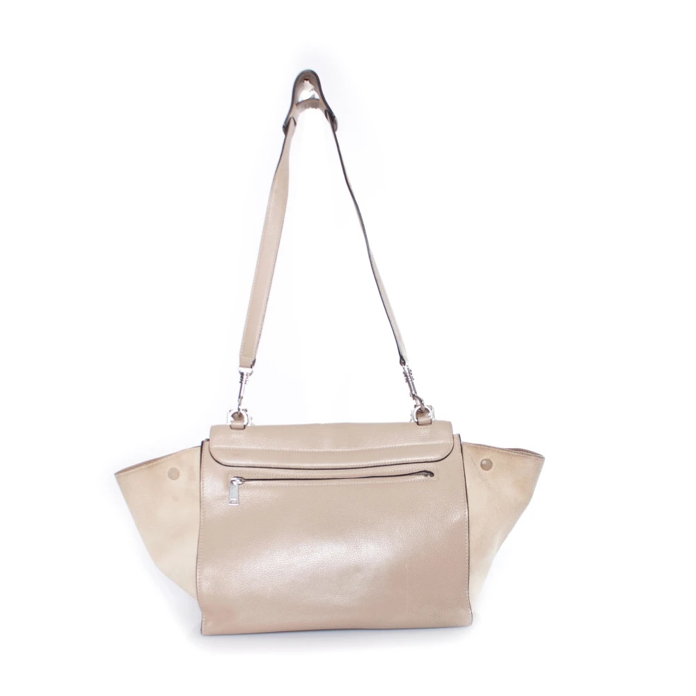 Celine Vintage Tweedehands tas Beige Dames
