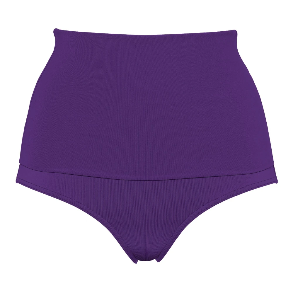 Eres Hoge Taille Culotte Broek Purple Dames