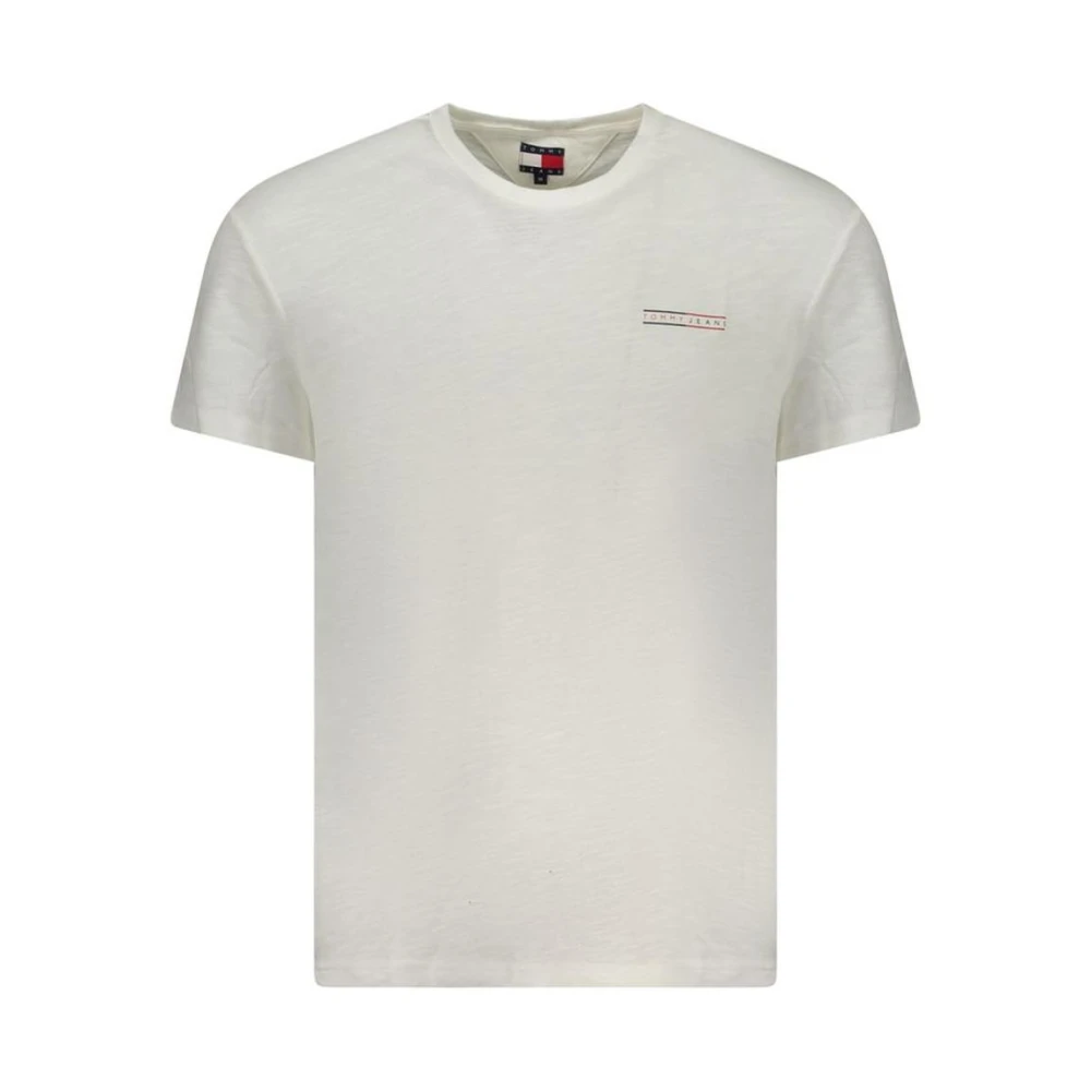 Tommy Hilfiger Men's White Classic Crew Neck T-Shirt