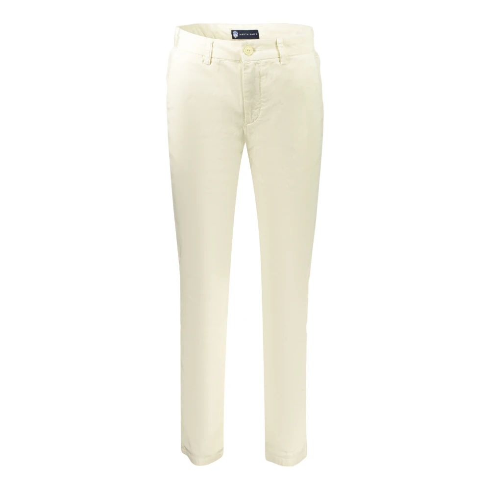 North Sails White Slim Fit Chino Trousers - Female - Chinos - 3XL - Trousers