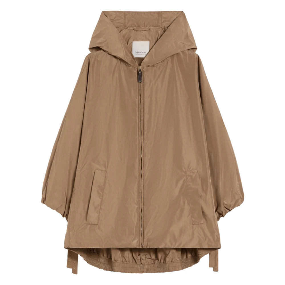 Max Mara Women's Brown Impermeabile, Light Jackets, L, Jackets