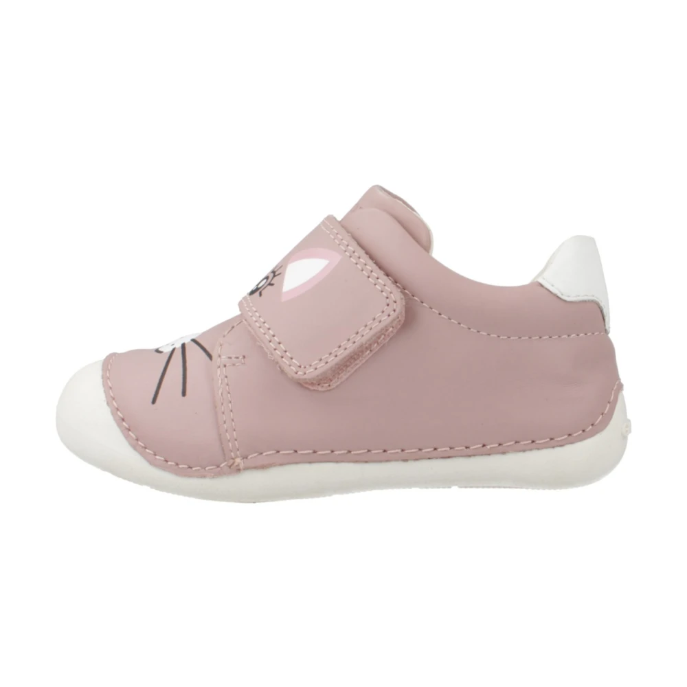 Geox Snygga Sneakers för Vardagsbruk Pink, Flicka