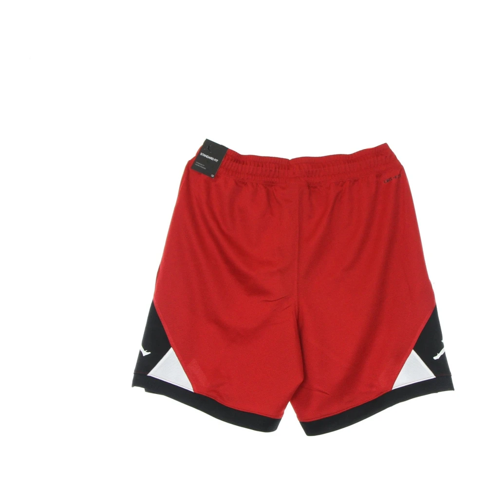 Jordan Mesh Basketball Shorts Air Diamond Style Red Heren