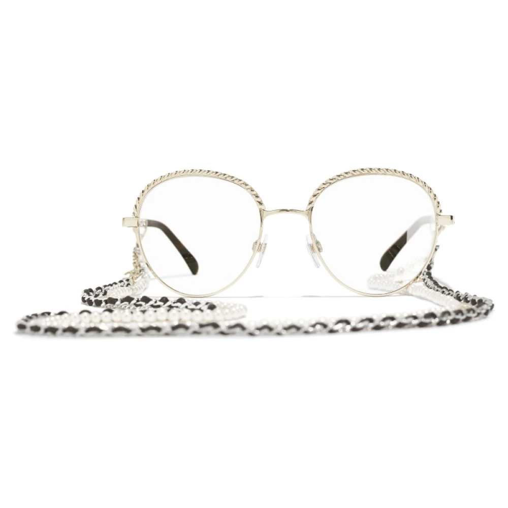Chanel Stijlvolle Bril Yellow Dames