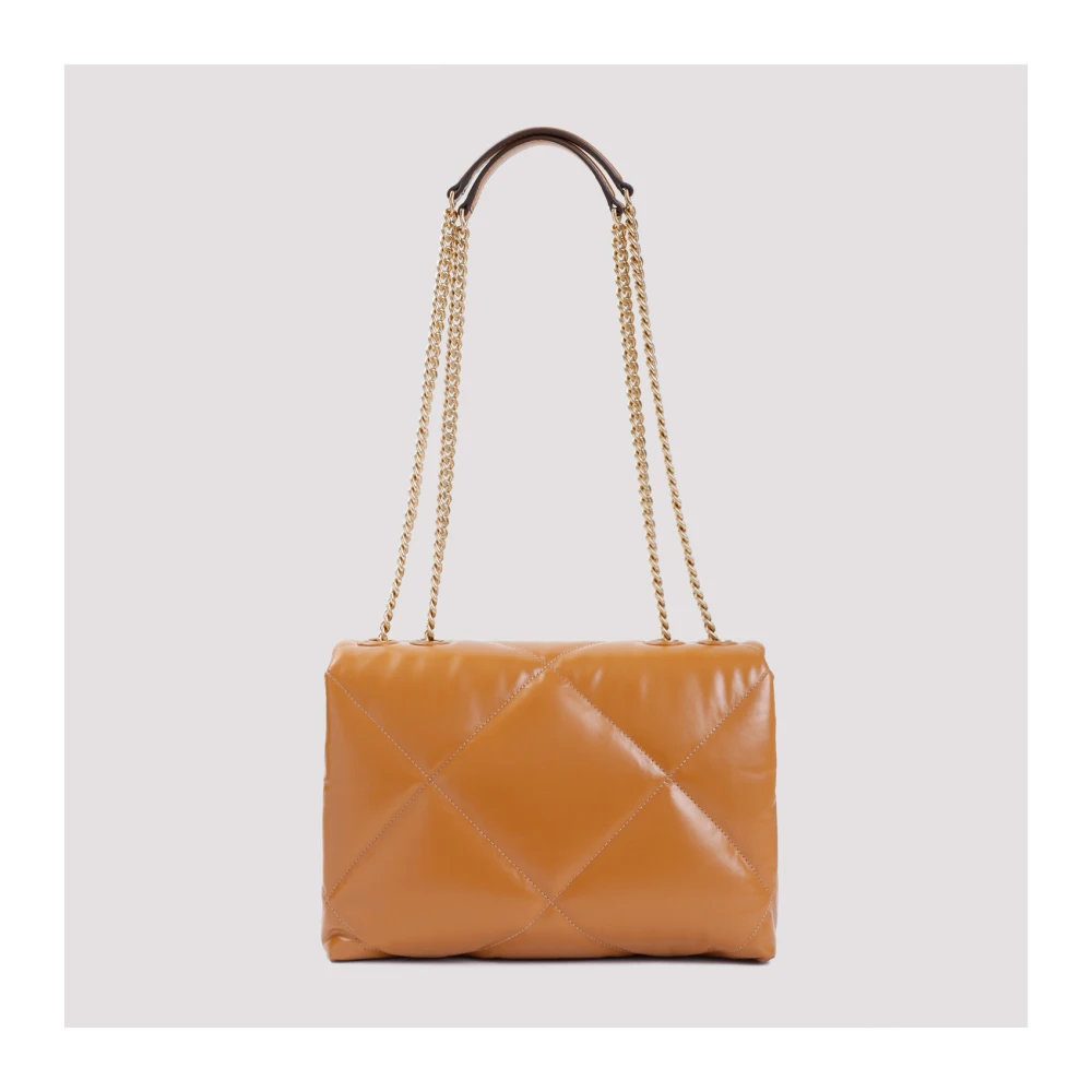 TORY BURCH Diamond Stitch Schoudertas Nude & Neutrals Beige Dames