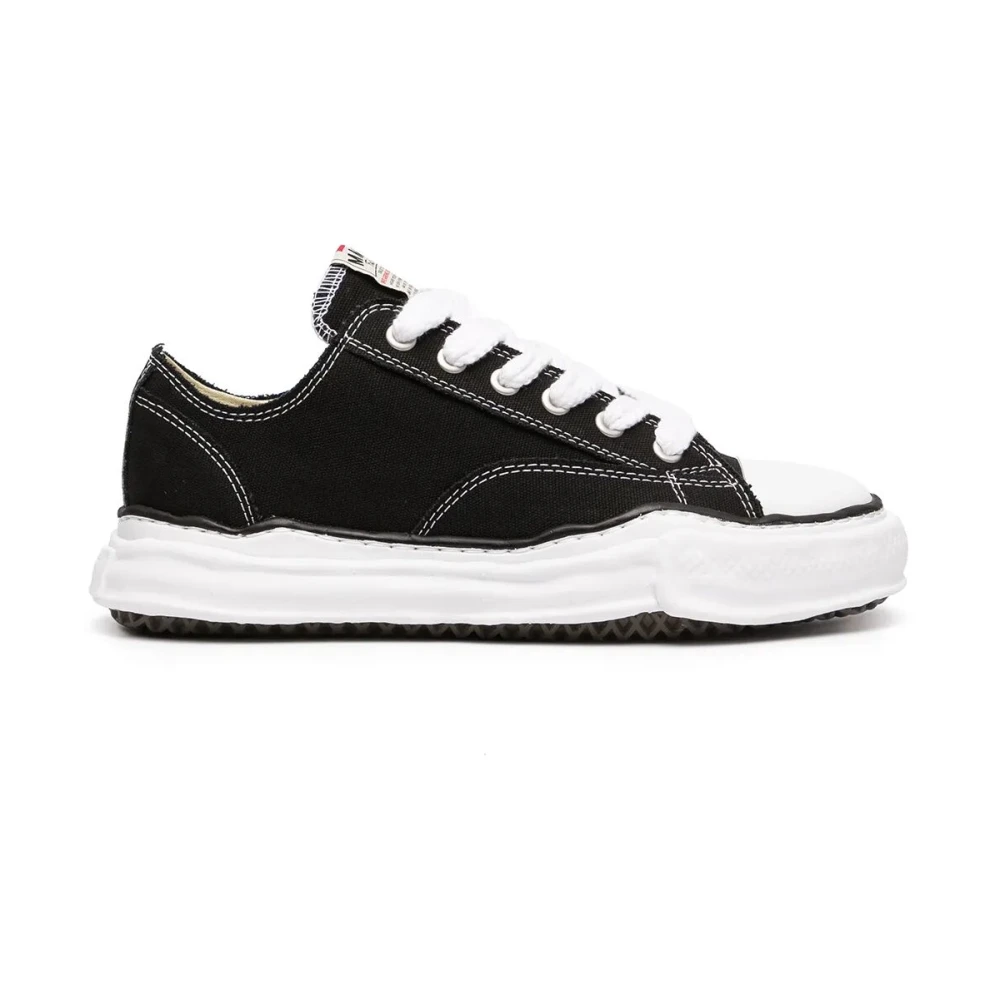 Mihara Yasuhiro Peterson OG Sole Canvas Low Sneaker Heren Schoenen Zwart