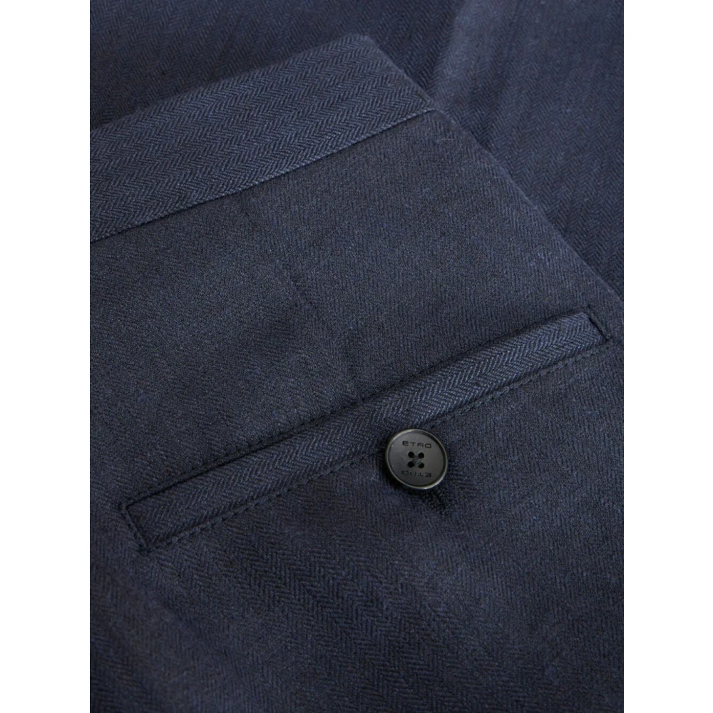 ETRO Casual Shorts Blue Heren