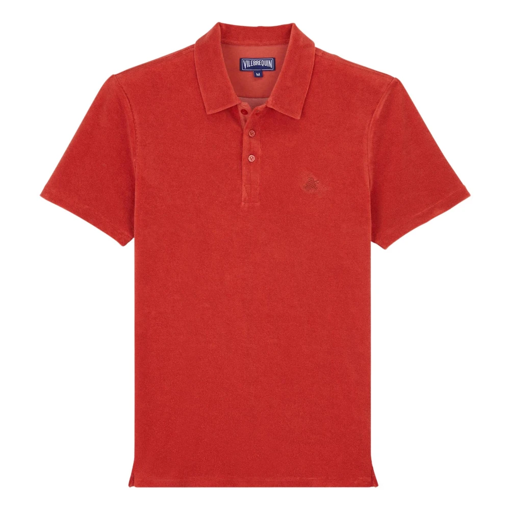 Vilebrequin Polo Shirts Red Heren