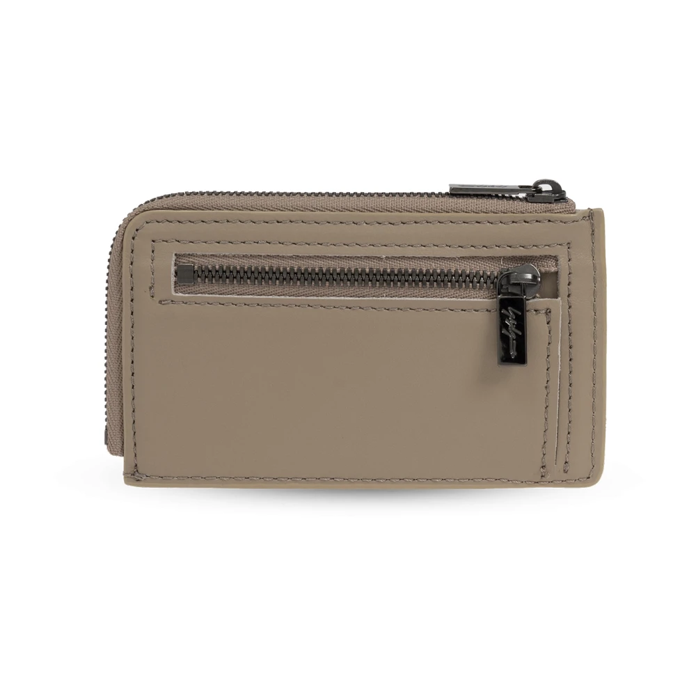 Yohji Yamamoto Kaarthouder uit de Discord-collectie Beige Unisex