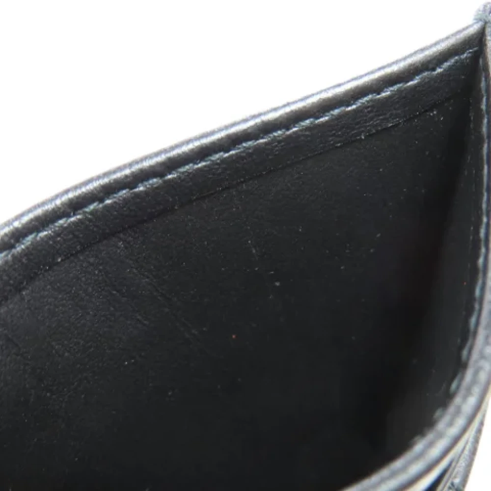 Burberry Vintage Pre-owned Leather home-office Black Dames