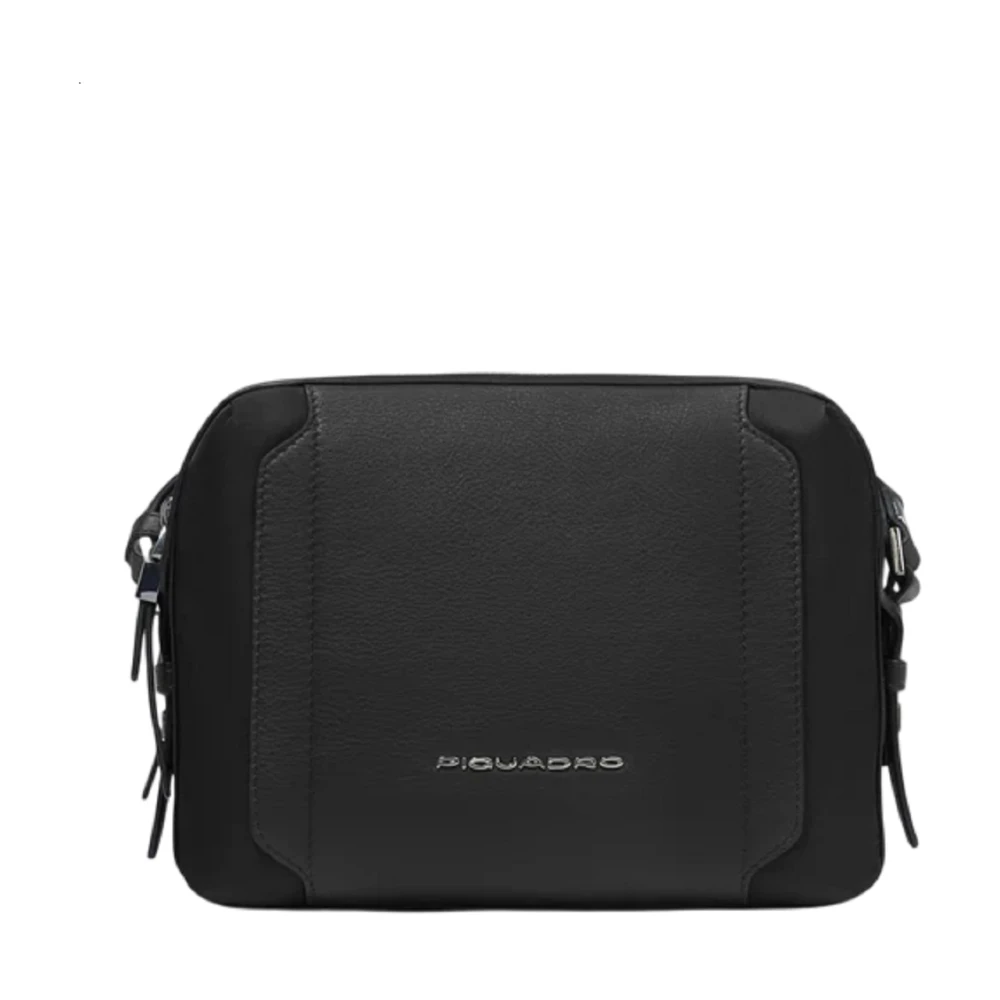 Piquadro Women's Black Cross Body Bags, One Size, Camera Case