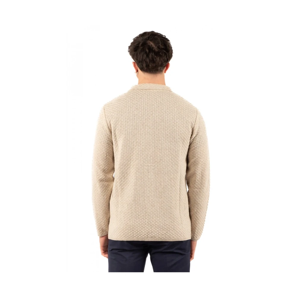 Paoloni Stijlvolle Vest Beige Heren