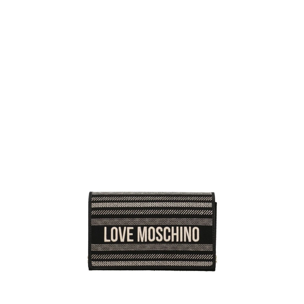 Moschino Zwarte Schoudertas Chic en Verfijnd Black Dames