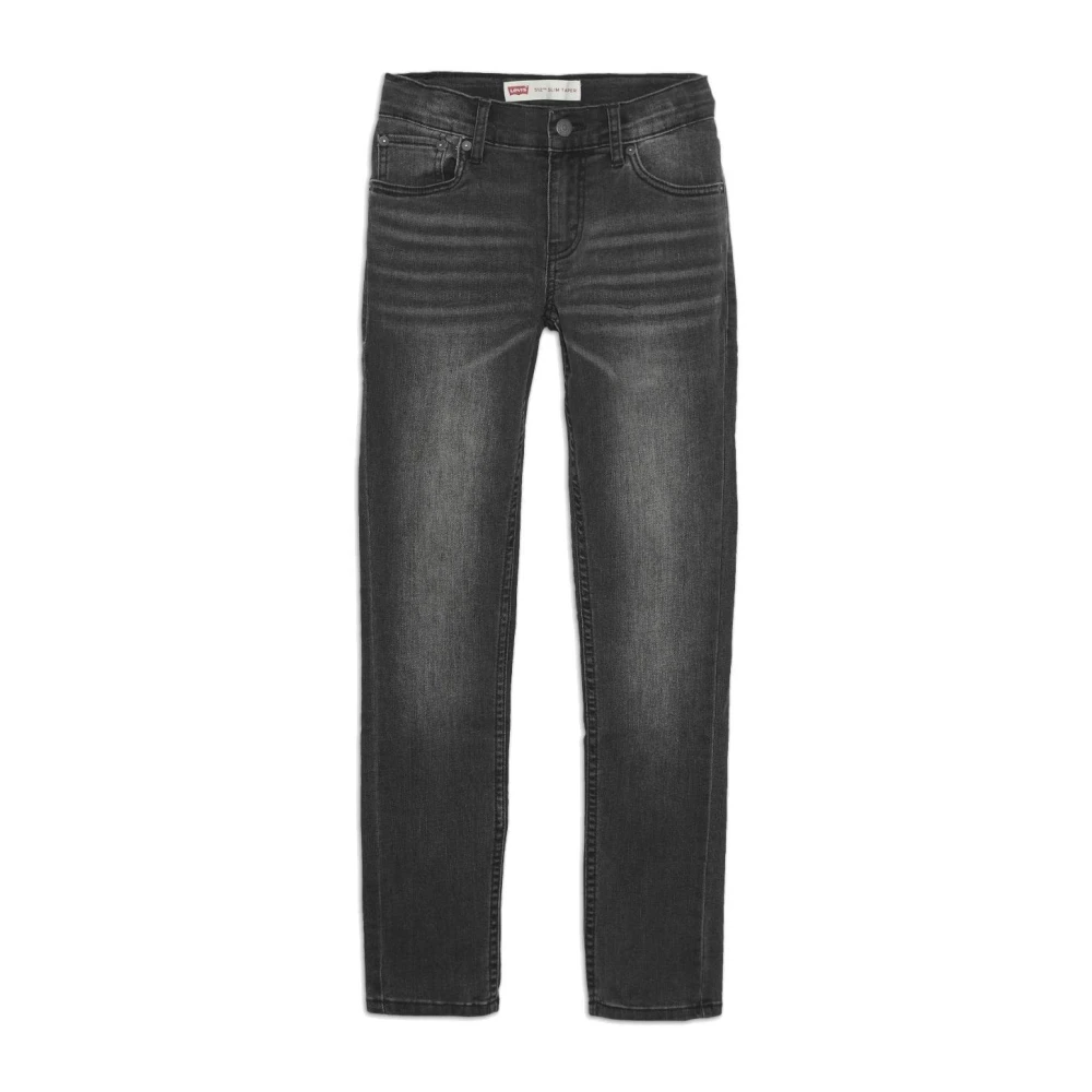 Levi's Boys Gray Jeans, 3 Y, 512 Slim Taper Denim Jeans