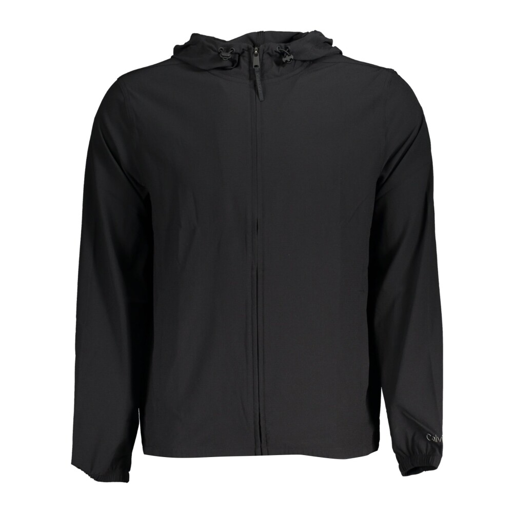 Calvin klein black rain jacket best sale