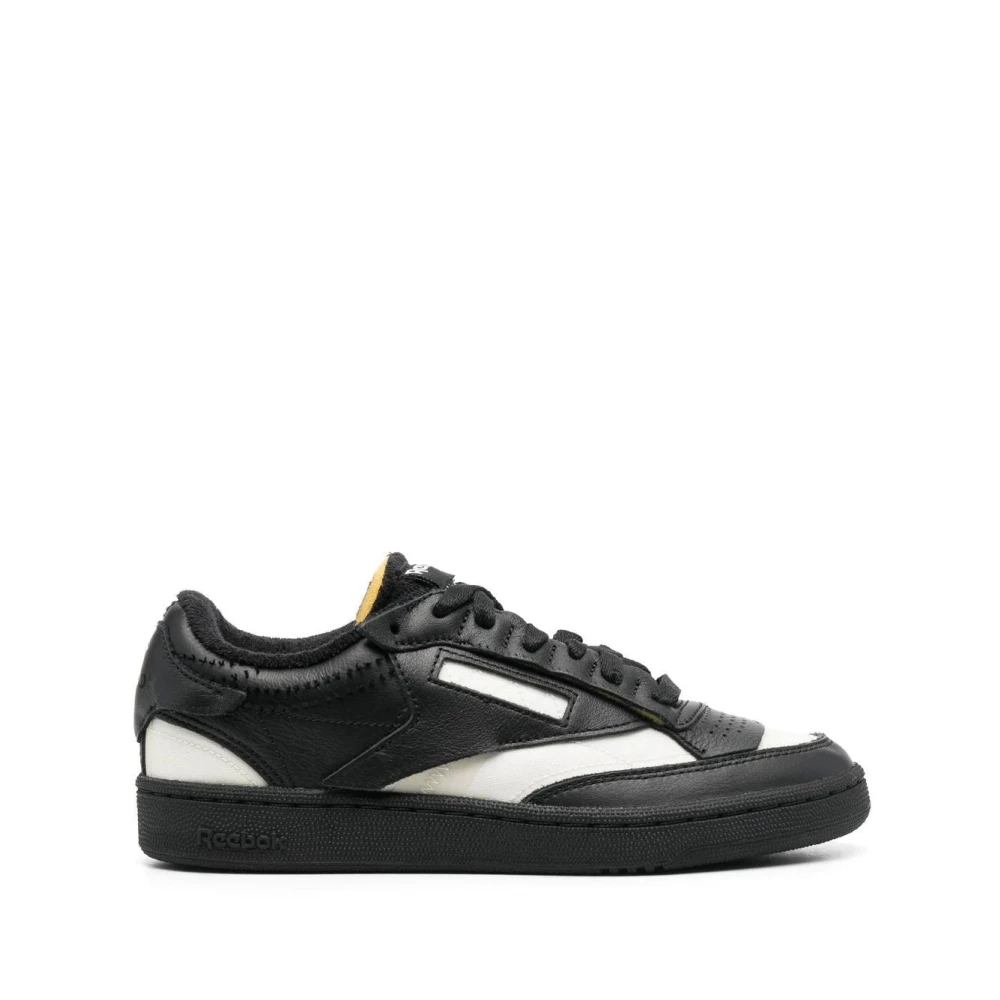 Maison Margiela Zwarte leren casual trainers Dames Schoenen