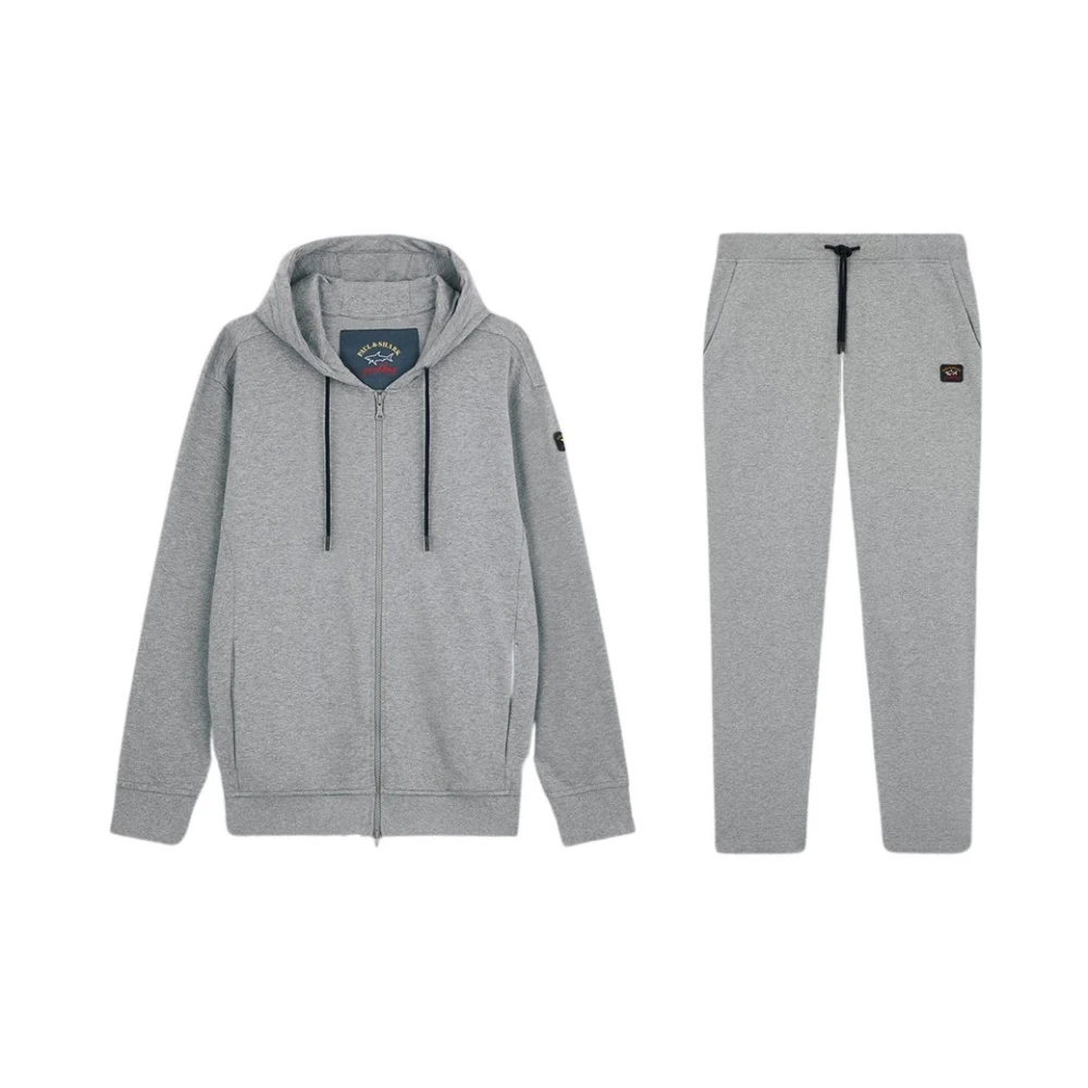 PAUL & SHARK Grijze Jogging Set Gray Heren