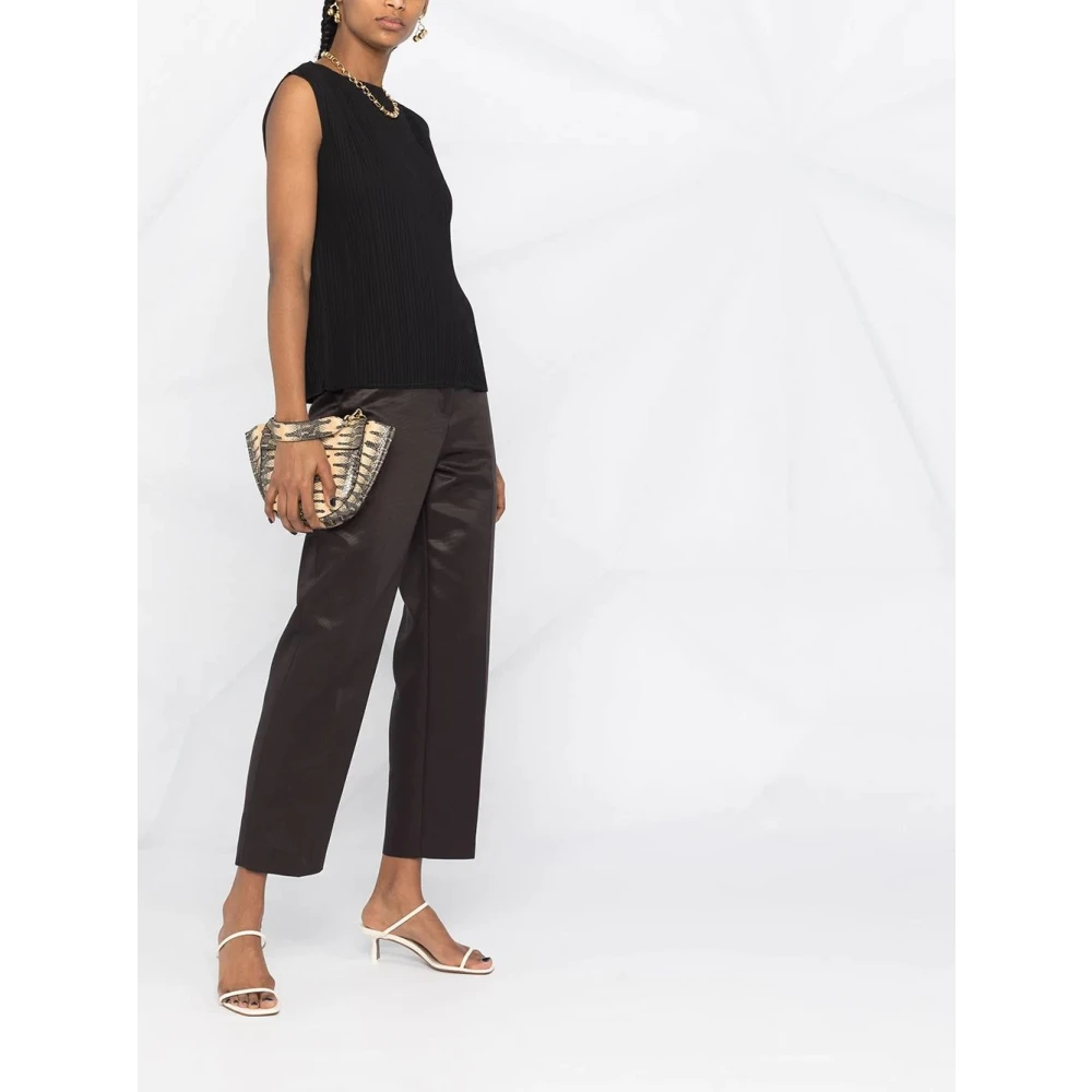 Fabiana Filippi Zwarte Broek Damesmode Black Dames