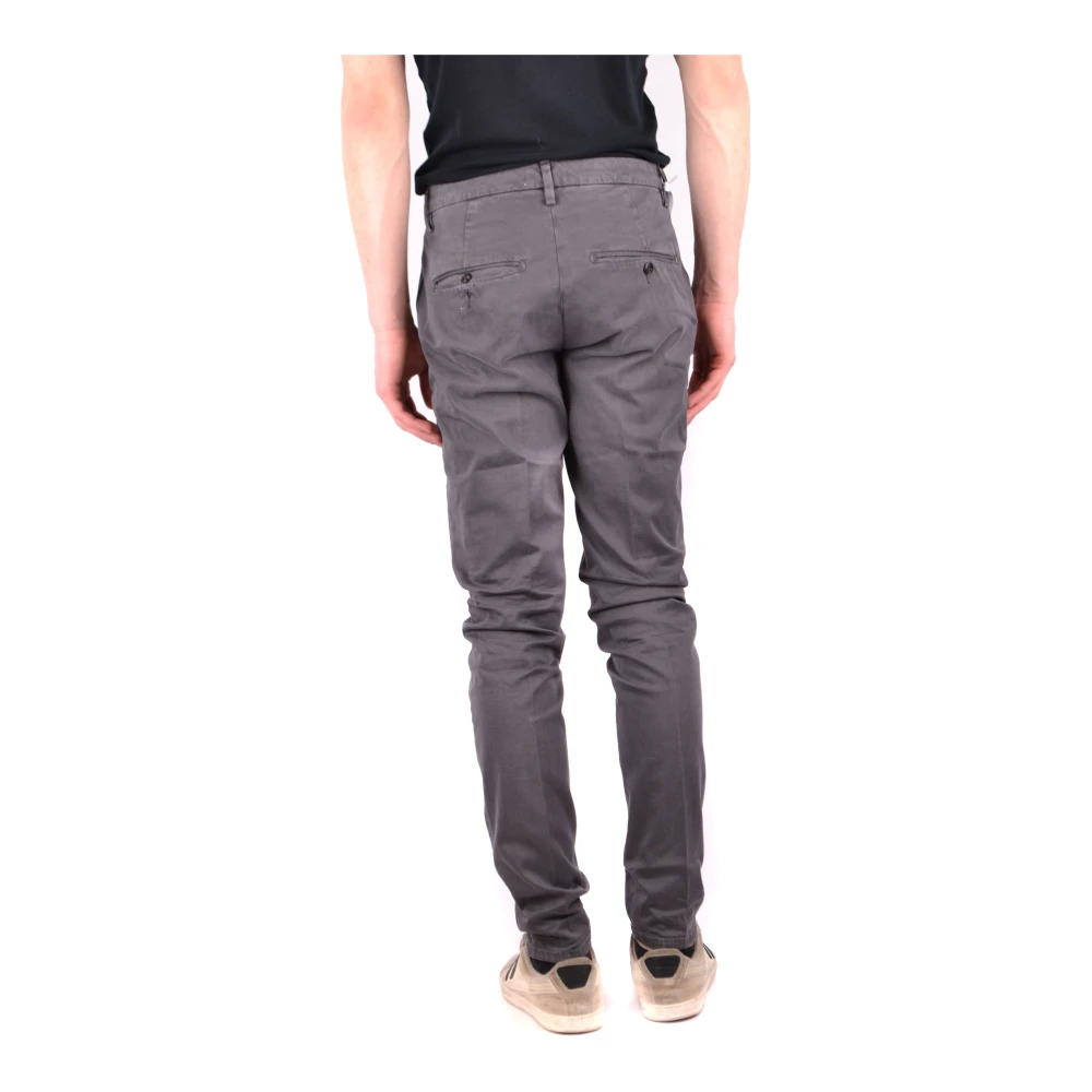 Dondup Smal gesneden broek Gray Heren