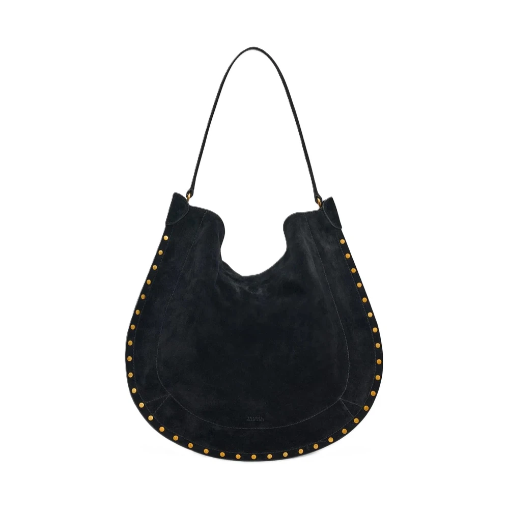 Isabel Marant Étoile Zachte Hobo Tas met Gouden Studs Gray Dames