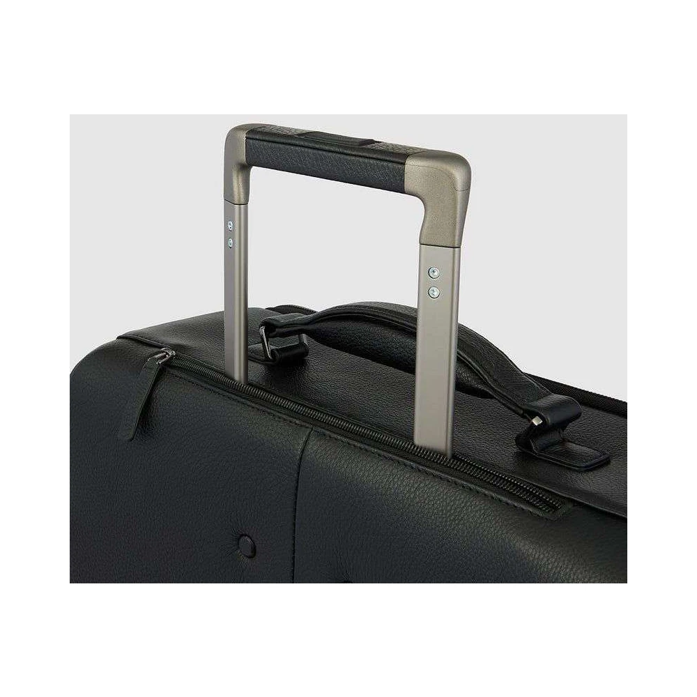 Piquadro Stijlvolle Reistrolley Tas Black Unisex