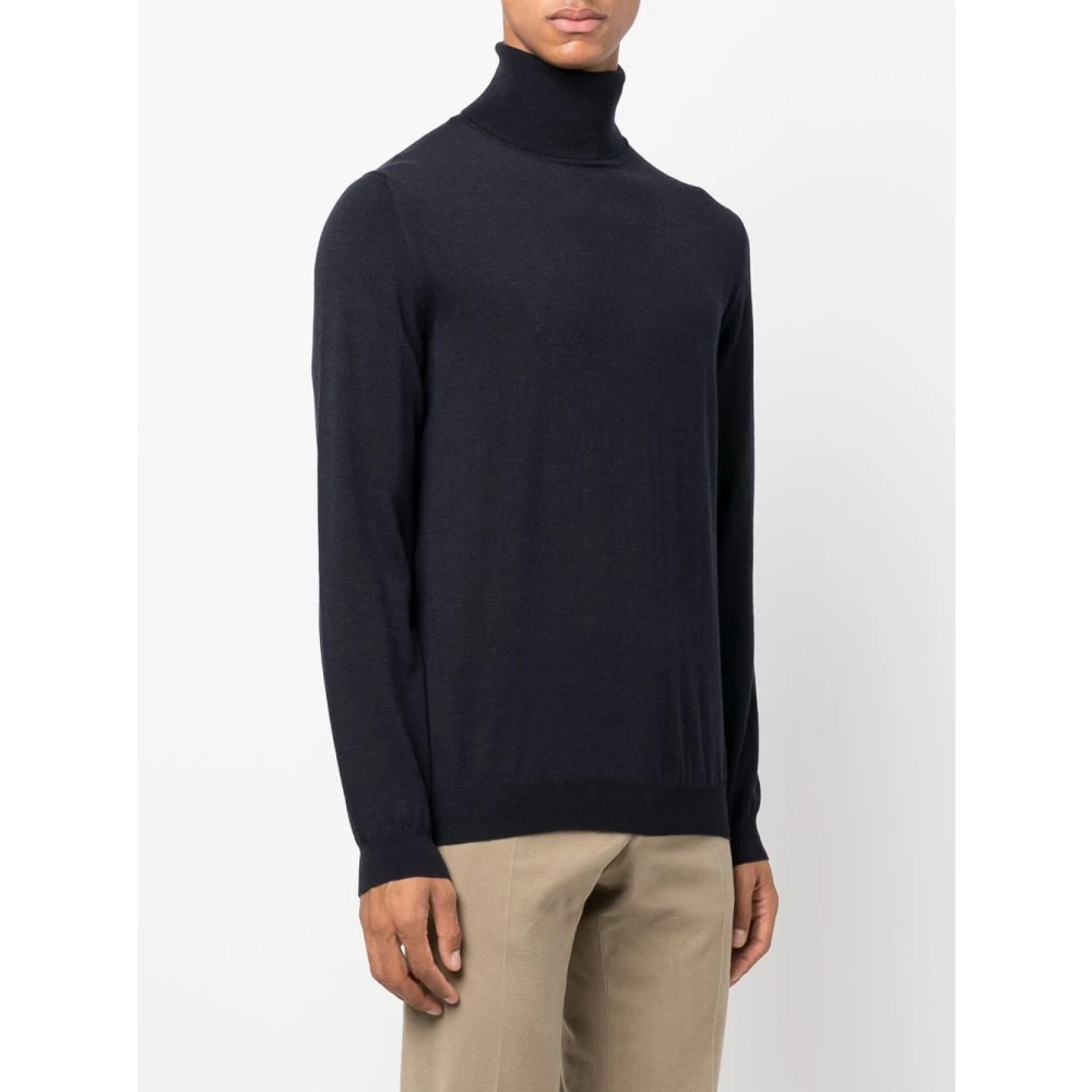 Zanone Turtlenecks Black Heren