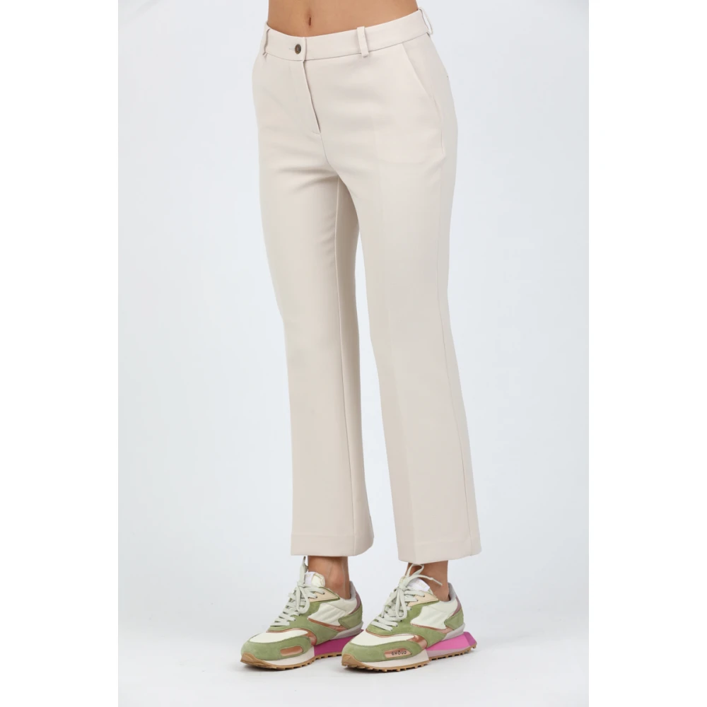 Rosso35 Wijde broek voor een trendy look Beige Dames