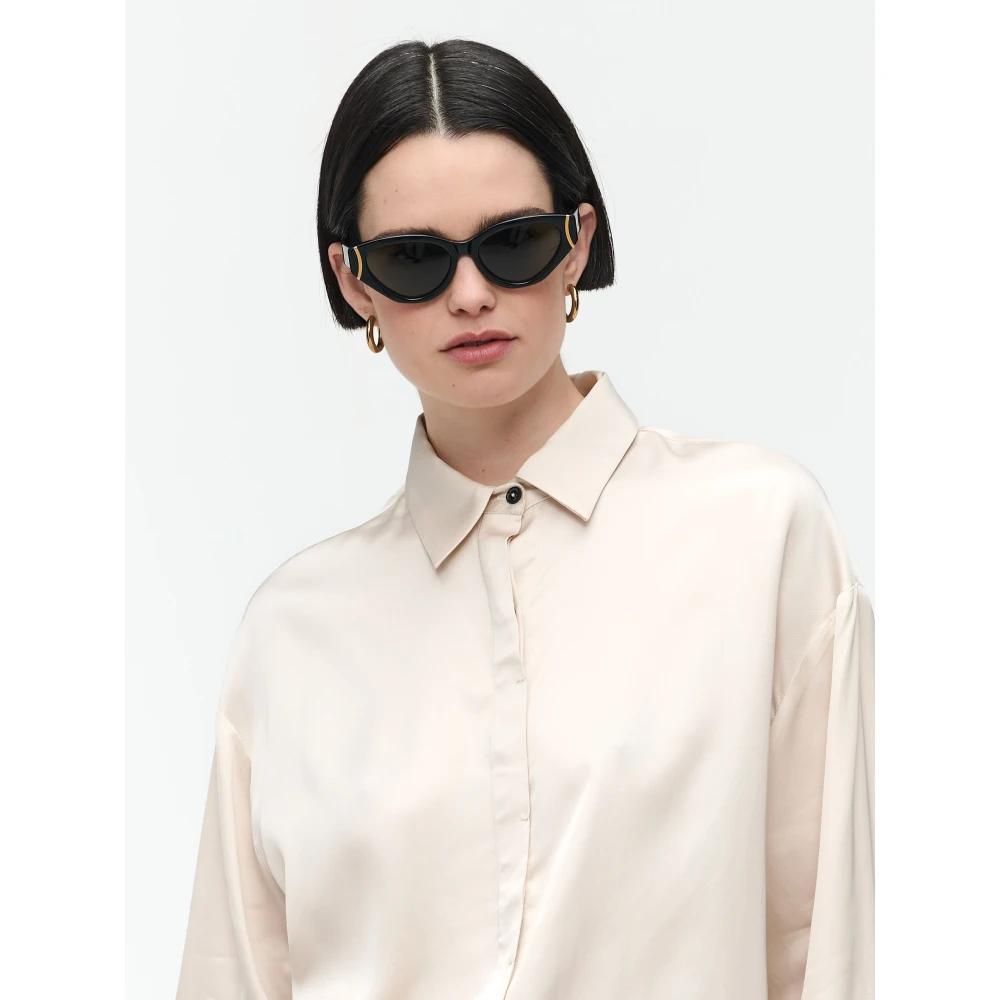 Jane Lushka Blouse Beige Dames