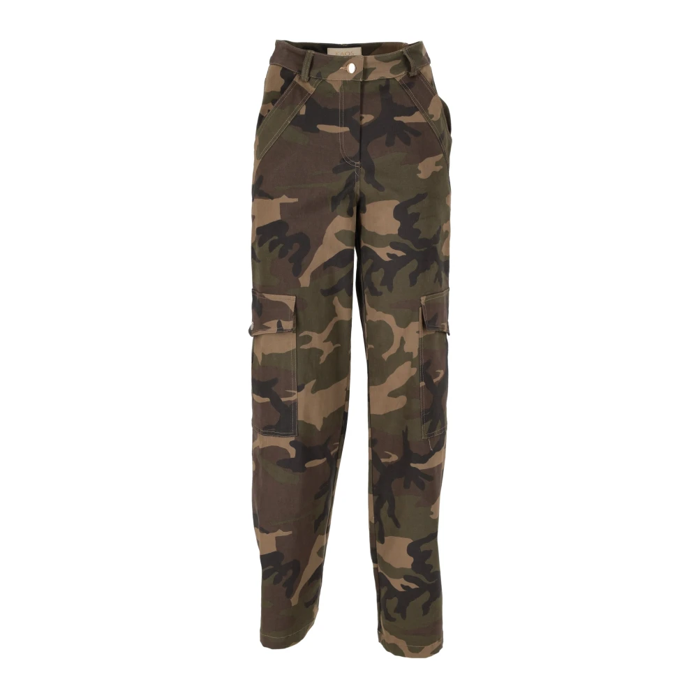 Trousers > Straight Trousers - - Kaos - Modalova