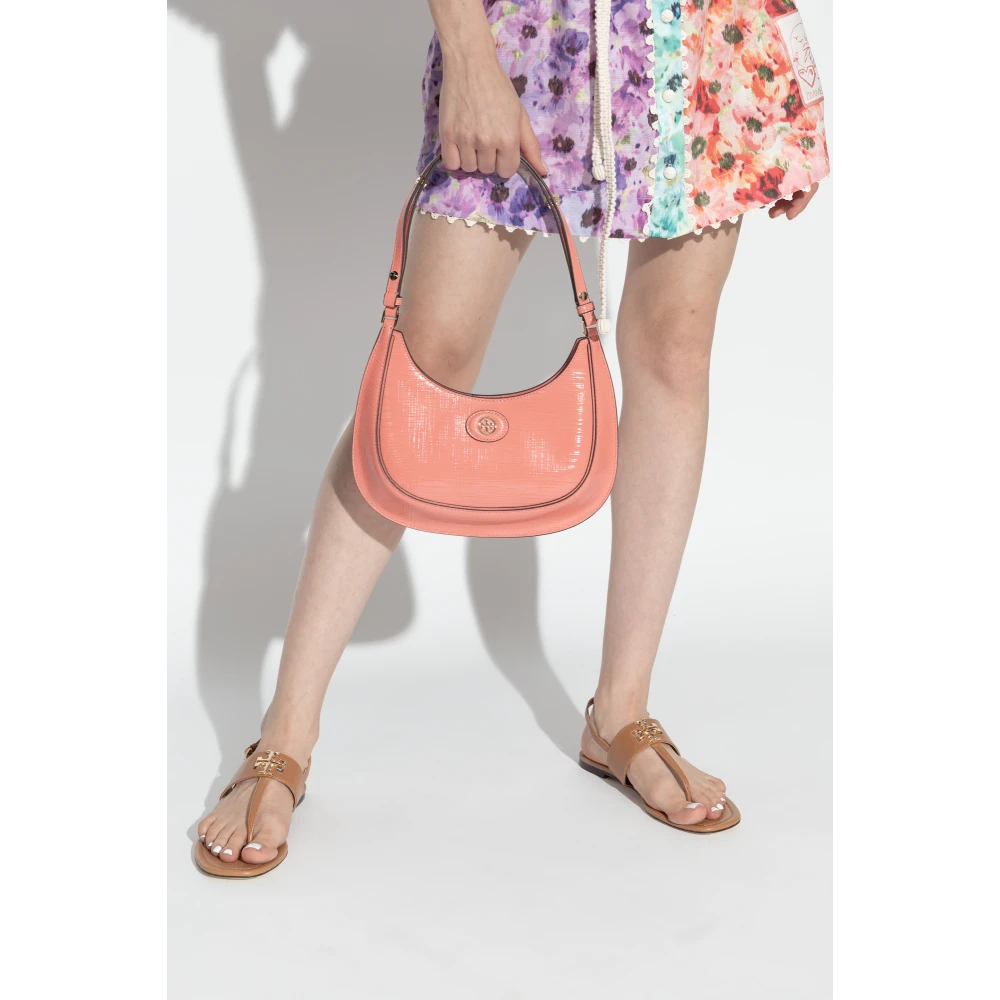 TORY BURCH Robinson Schoudertas Pink Dames