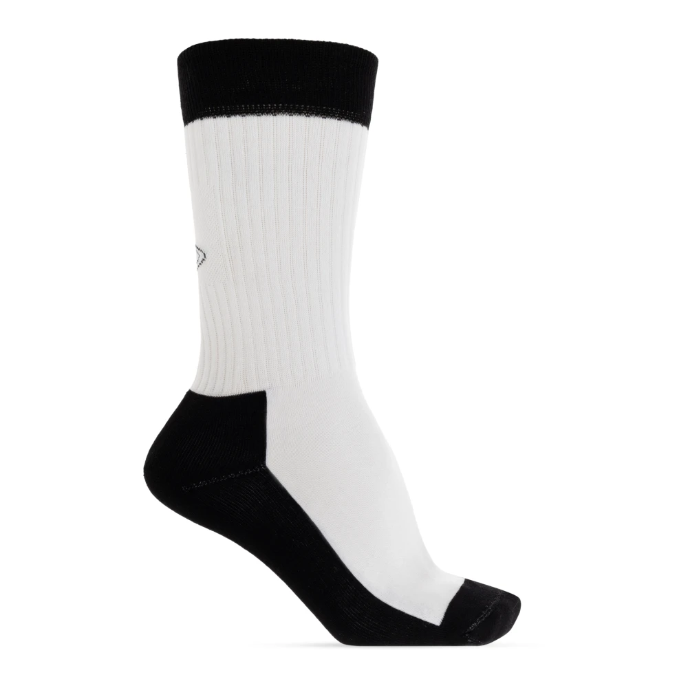 Vivienne Westwood Sokken met logo White Heren