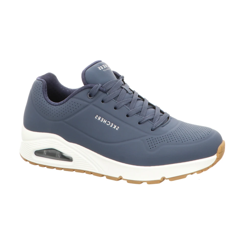 Skechers Men's Blue Modern Sneaker For - Sneakers - 8 Uk - Shoes