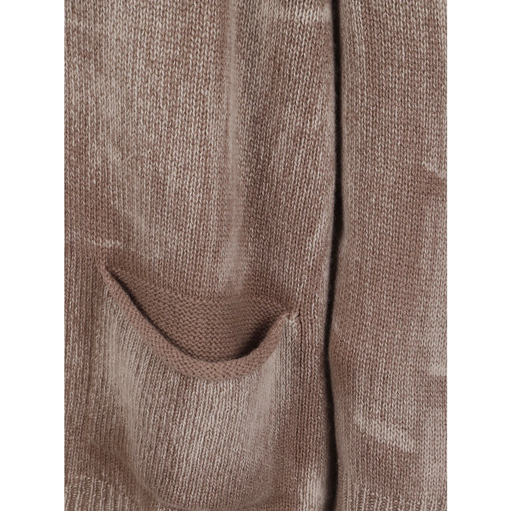 Avant Toi Kasjmier Sjaal Made in Italy Beige Dames