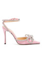 roze-double-bow-zijden-pumps