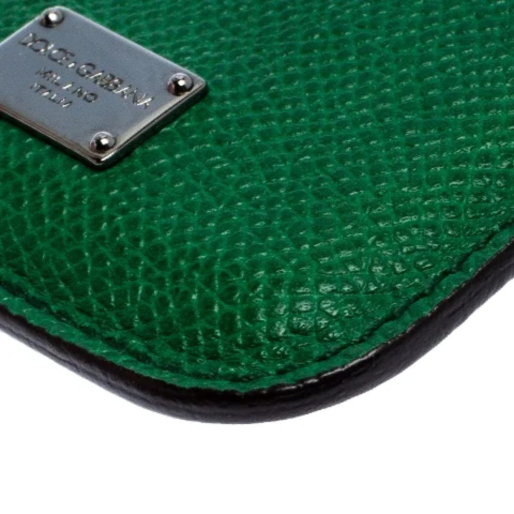 Dolce & Gabbana Pre-owned Canvas home-office Green Dames