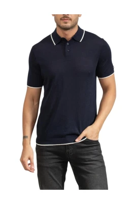 Tencel Linen Knitted Polo