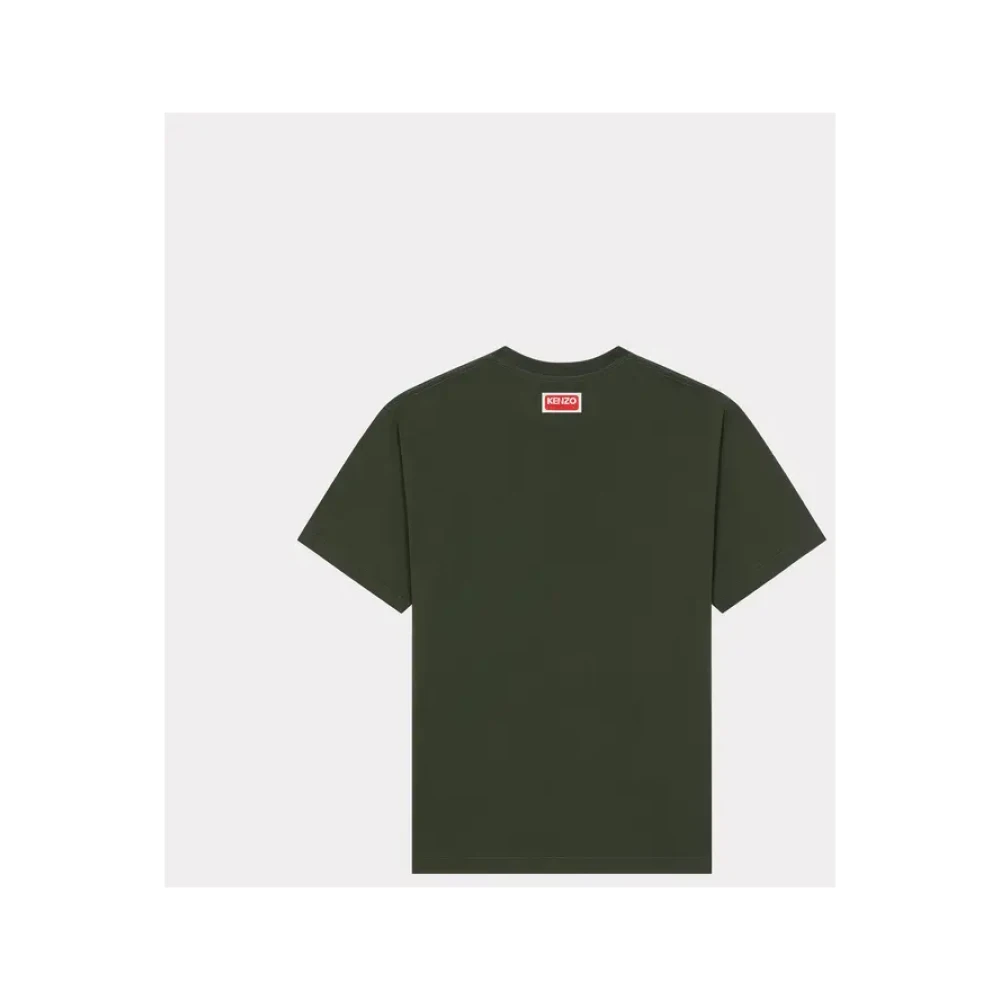 Kenzo Klassieke Bloemen T-Shirt Green Heren