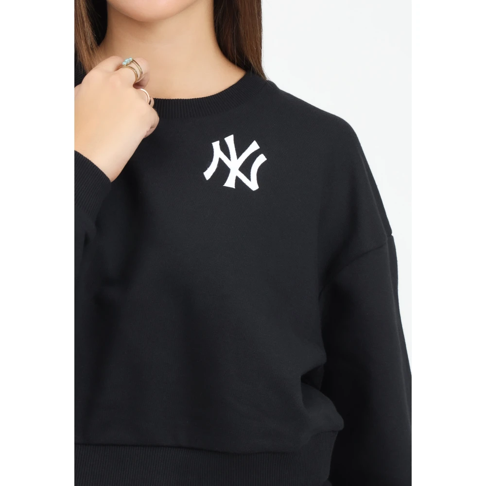 new era Zwarte Sweater MLB League Essential Black Dames