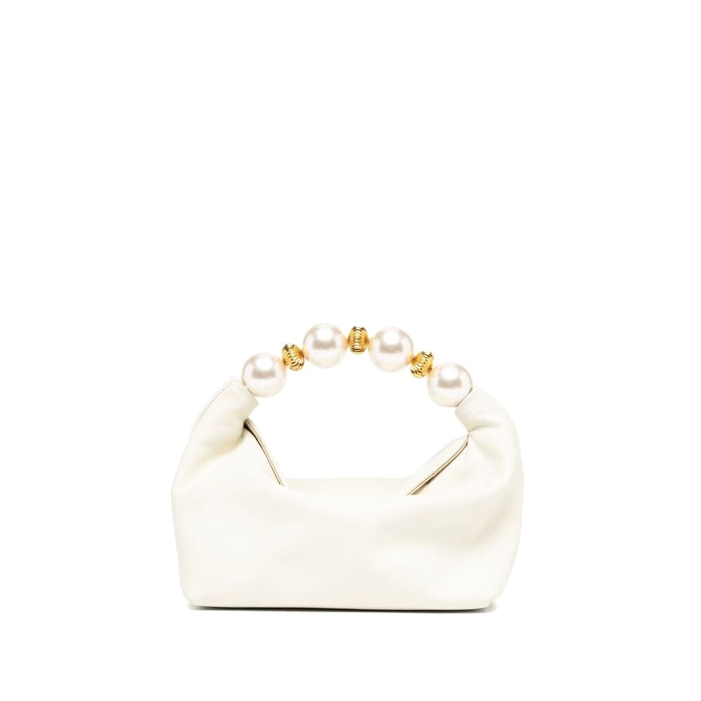 Vanina Stijlvol Off-White Magnetische Sluiting Tas White Dames
